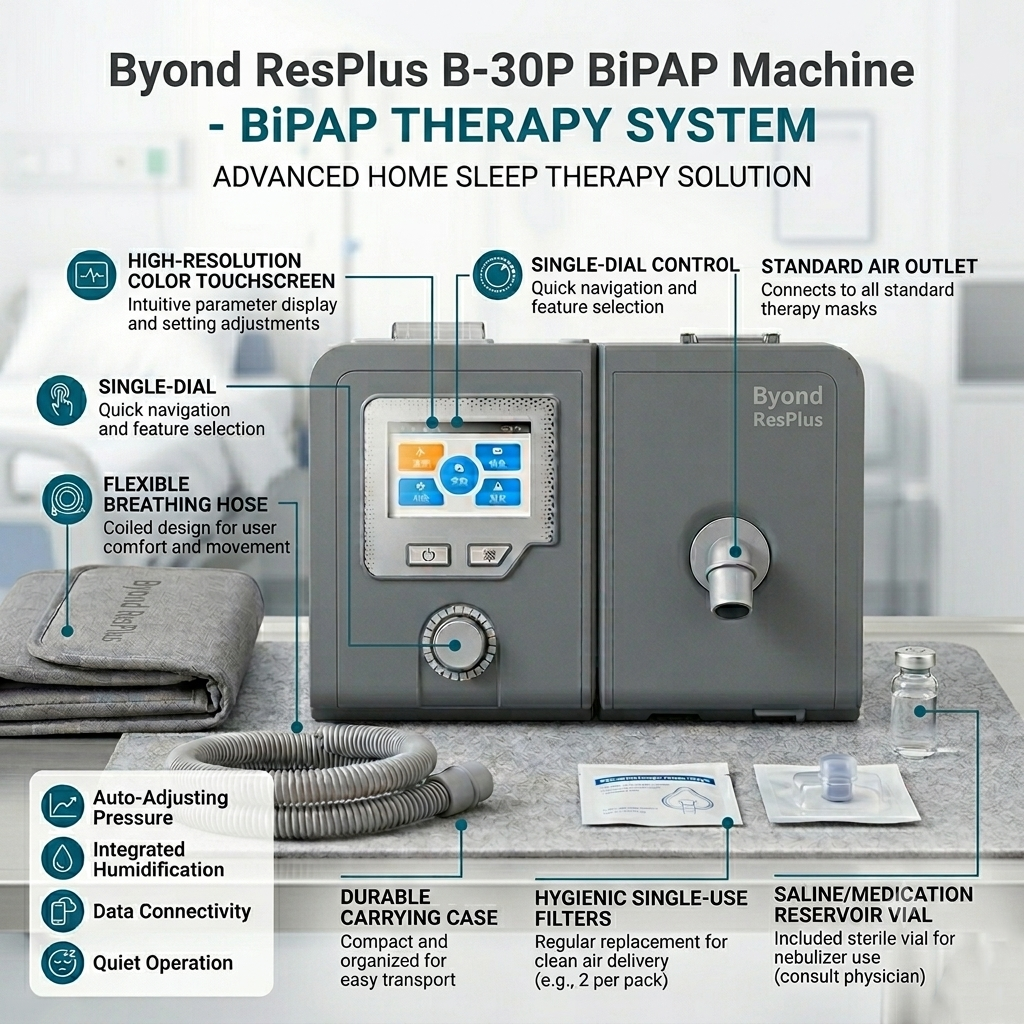 Byond ResPlus B-30P BiPAP Machine view 4